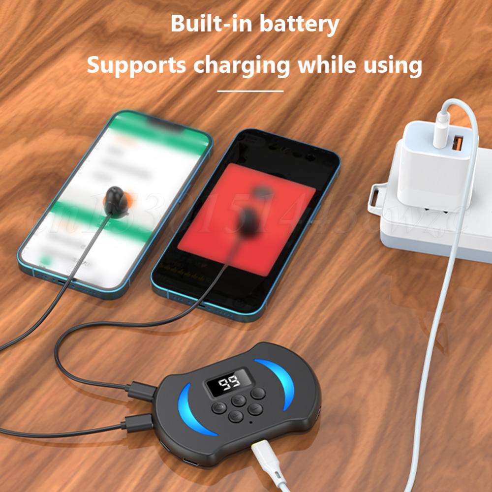 Mobile Phone Screen Auto Clicker Adjustable Physical Simulation Finger Click Device for Games Live Broadcasts Deal Reward Tasks