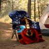 1 Stück Grizzy The Lemmings1 Thema Decke - Digitaldruck, Polyester, Gemütlich für alle Jahreszeiten, Perfekt für Draußen, Camping und Reisen