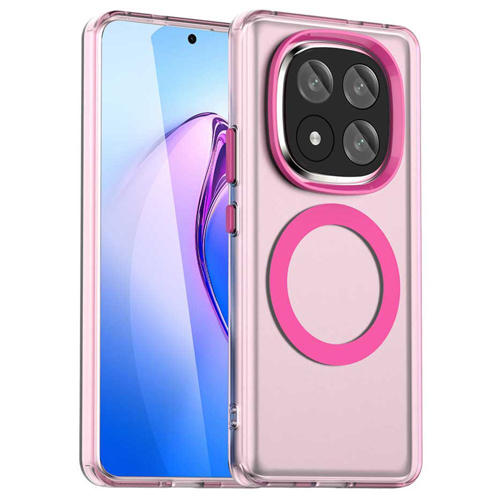 Für Xiaomi Redmi Note 14 Pro+ 5G Hülle Kompatibel mit MagSafe PC+TPU+PET Anti-Sturz Handyhülle