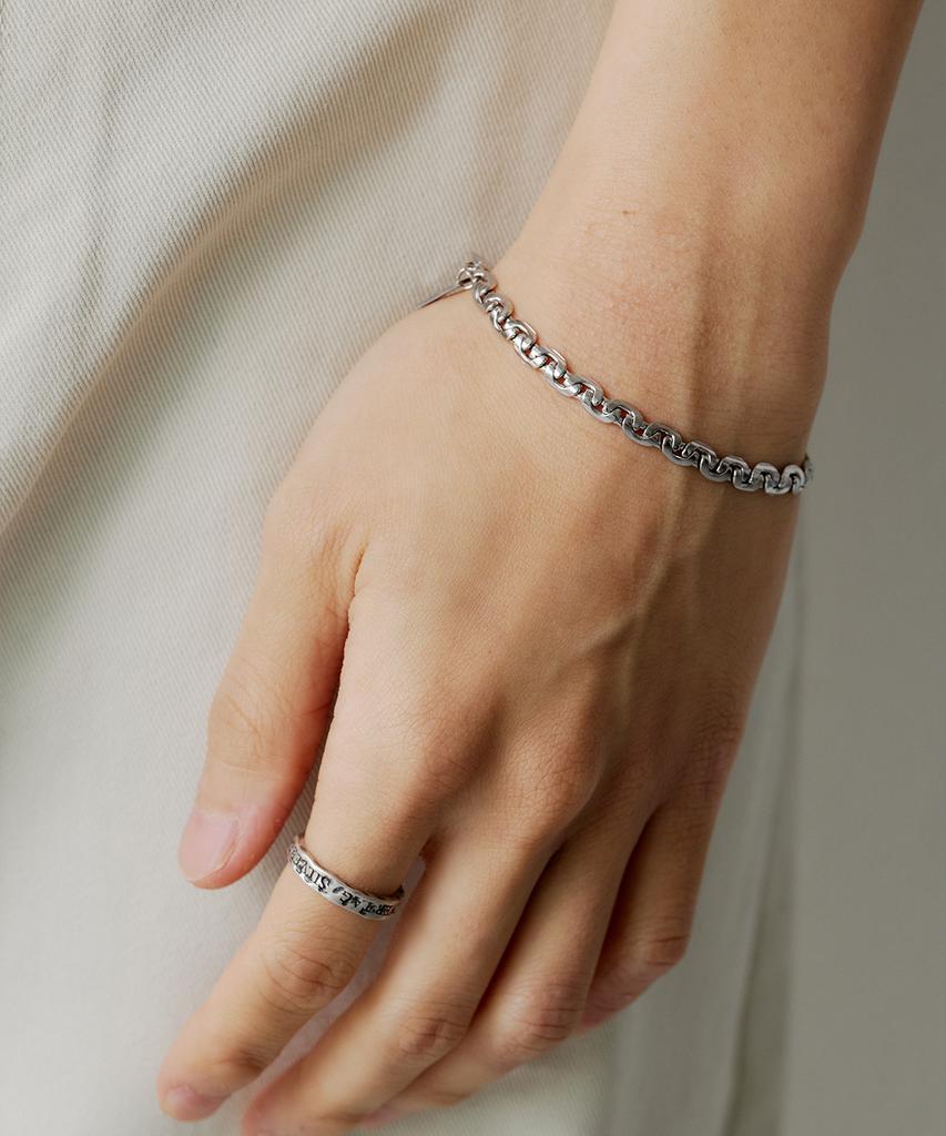 Silvertag Stb-26Ss3 Parallel Chain Bracelet