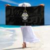 Juventus FC Print Beach Towel, Large Soft Quick Dry Towel for Beach Camping Swimming