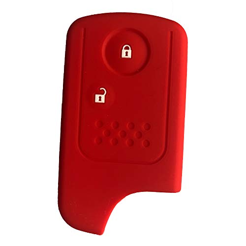 Etui na inteligentny kluczyk ZIAN dla Honda Stepwagon, Freed, Elysion, Odyssey, CR-Z, Zest, Accord, Stream, Insight, CR-V, Fit, Fit Shuttle, Life, itp.. (Czerwony)