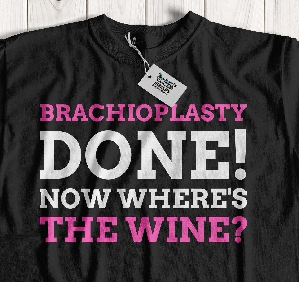 Unisex Funny Brachioplasty T-Shirt Bat Wings & Arm Lift Surgery Gifts 2XL