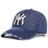 Cappellini da Baseball in Denim da Donna con Ricamo di Lettere, Primavera e Autunno, Uso Esterno, Regolabili, Cappelli Casual, Cappello Parasole per Uomini e