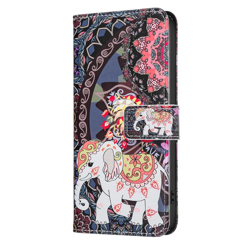 Leather Flip Case For Samsung A16 A36 A56 Case Wallet Card Etui On for Samsung Galaxy A16 A26 A36 A56 A06 5G Phone Cover Painted