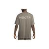 Nike X Nocta Big Body CS Letter Comfort Short Sleeve T-Shirt Unisex Tops Olive-Gray Moon-Fossil FN7663-040