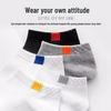 Spring-Summer Breathable Anti-Odor Cotton Ankle Socks for Men & Women