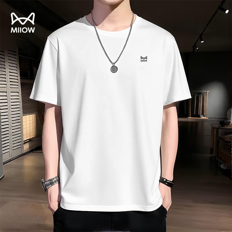 

MiiOW Men s Ice Silk Quick-Dry Sports T-Shirt S