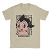Astro Boy Manga Anime Mighty Atom Astroboy Cotton Tees Crew Neck Short Sleeve kid Tshirt Children Adults Parent Child T shirts