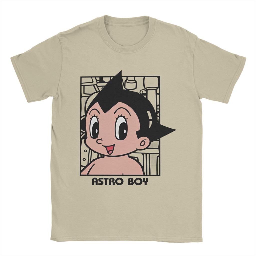 Astro Boy Manga Anime Mighty Atom Astroboy Cotton Tees Crew Neck Short Sleeve kid Tshirt Children Adults Parent Child T shirts