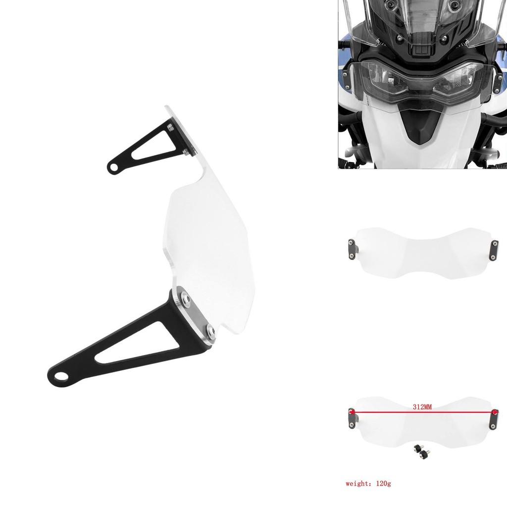 Stylish Headlight Glass Shield For Tiger 900 And Tiger 850 Motorcycles Superior Clarity And Robust Durability