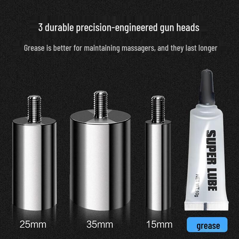 Haomeng DMS Deep Tissue Massage Gun CN plug (adapter included)