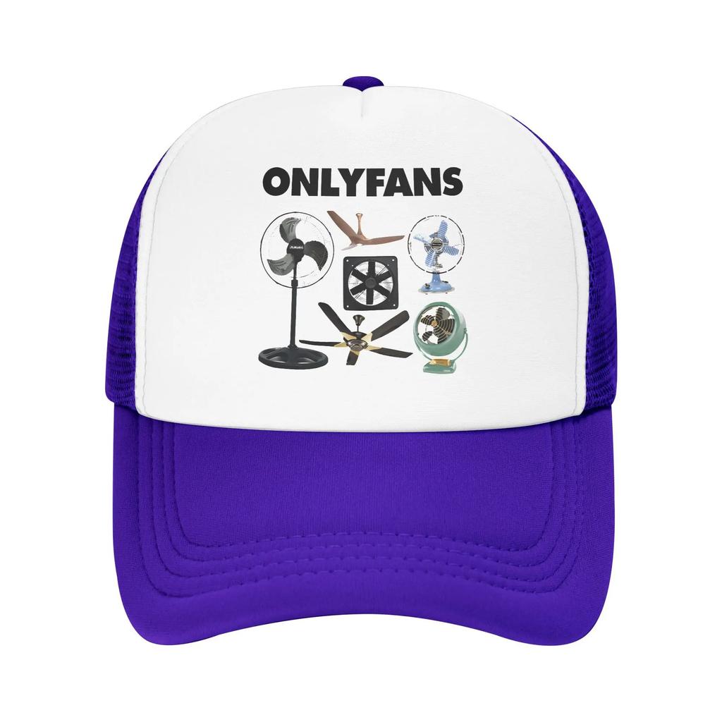 OnlyFans Only Fans Enthusiast Trucker Hat For Men Women Breathable Cooling Mesh Side Hats Caps For Casual Headwear