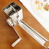 Stainless Steel Hand-Crank Rotary Cheese Grater for Kitchen Use