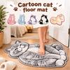 Soft Bathroom Carpet Crystal Velvet Entryway Floor Mat Creative Bedside Door Mat  Home Decor