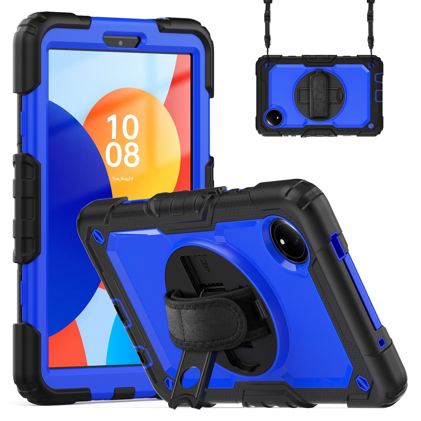 

Защитный чехол для Redmi Pad SE 8.7 с плечевым ремнем - Силиконовый, Противоударный, Защита от сгибания Redmi Pad SE 8.7 4G