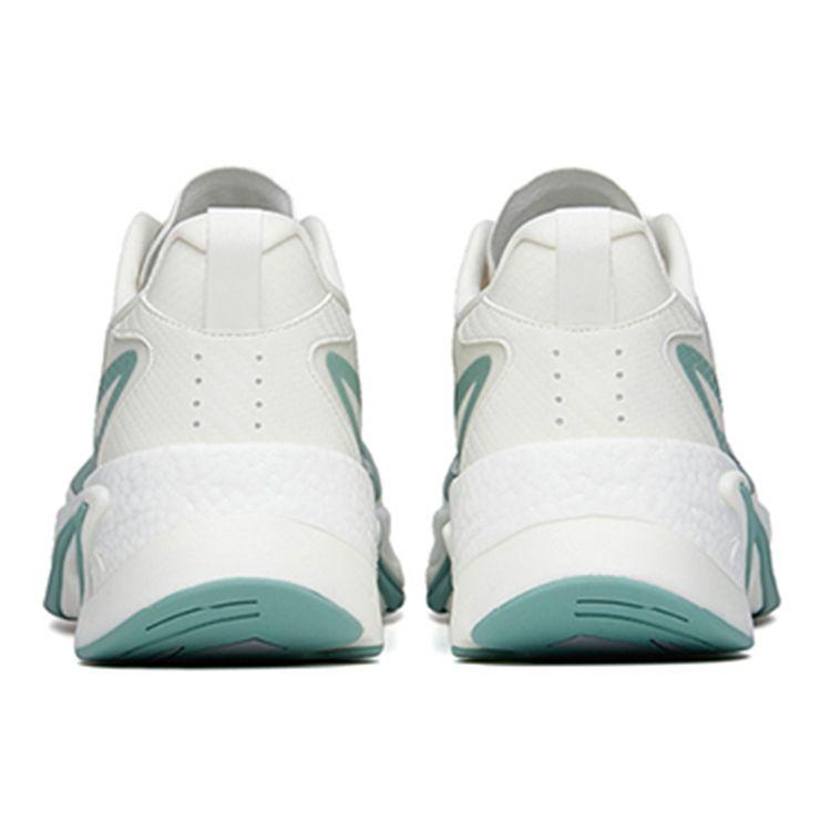 Anta Not Stop Pro Shock Absorption Non-Slip Wear-Resistant Low-Top Running Shoes Men Sneaker White Green 112225596-3