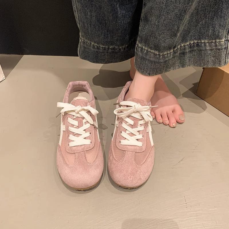 Dexun shoes women's mesh breathable shoes 2025 spring and summer new casual versatile Forrest Gump board shoes popular sports mesh shoes