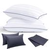 [Amazon Exclusive Brand] YIDIHO High-Resilience Pillow, 3D Cotton, Breathable, Soft, Comfortable Sleep Pillow, Hotel Pillow, 3D 3D Structure, Luxury
