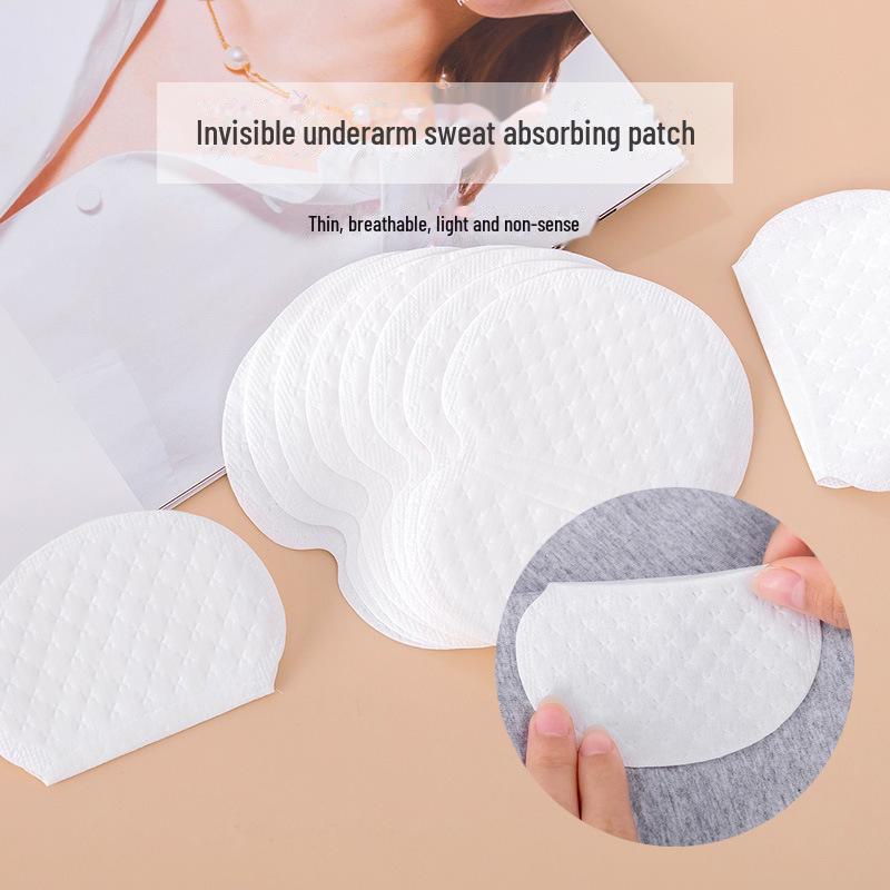 "Sweat-Absorbing Armpit Patches: Ultra-Thin, Invisible Antiperspirant Pads for Women".