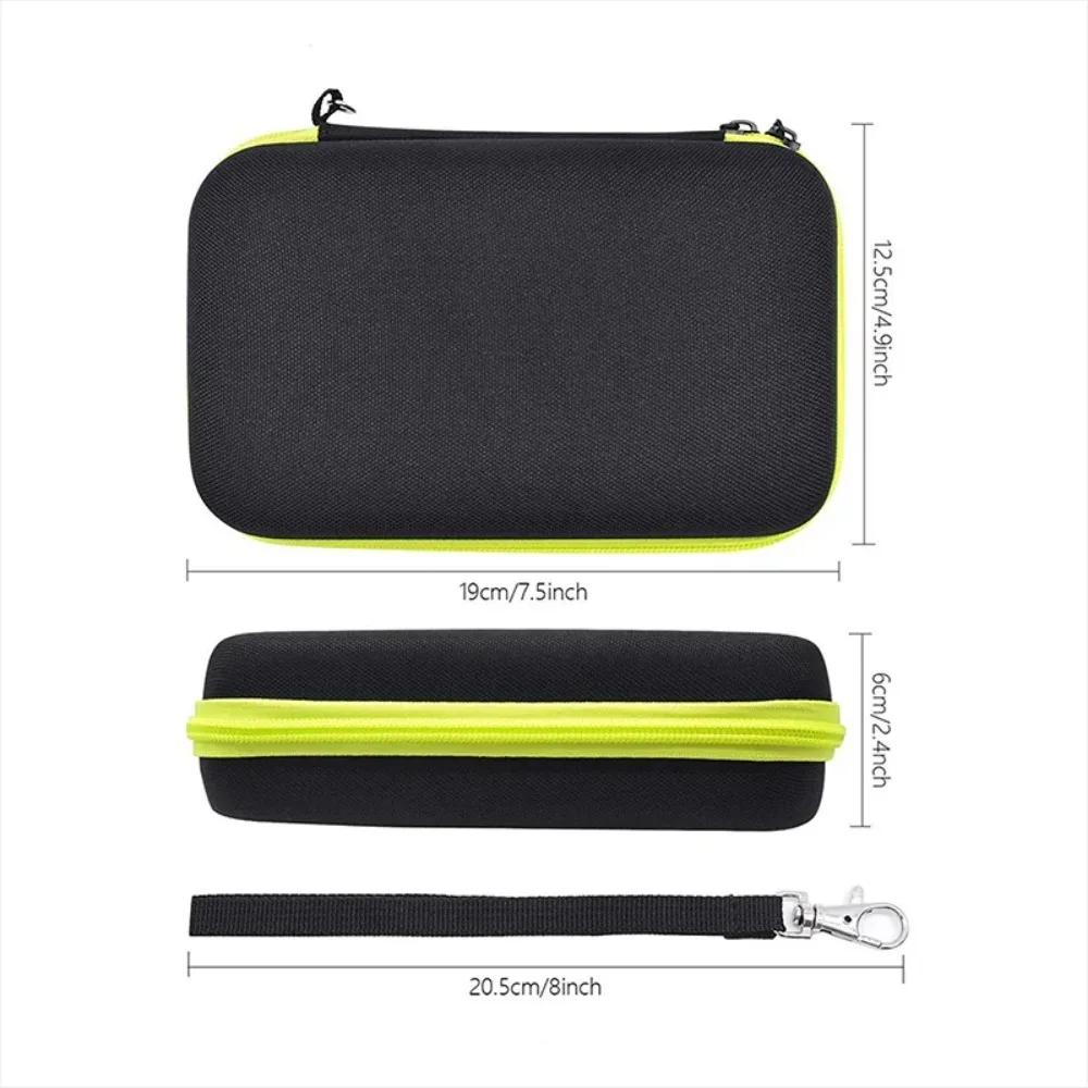 One Blade Shaver Razor Holder Storage Bag Men Electric Shaver Carrying Case Sponge Travel Storage Bag