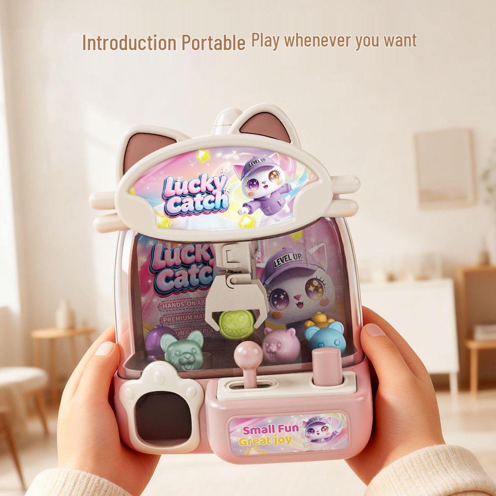 Mini Claw Machine for Kids - Educational Toy for Ball Catching and Fun