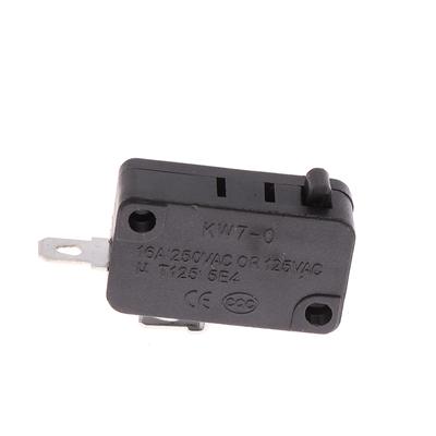 2PCS KW7-0-A Auto-Reset Micro Limit Switch – 16A 250VAC, Silver Contacts, for Water Heater & Appliance Safety Control