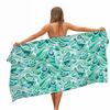 Colourful Japanese Waves Beach Towel Portable Quick Dry Sand Outdoor Towel For Travel Sport Swim Yoga Mat Absorbent Bath Towels
