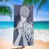 Niedrigwasser in der Dämmerung Anime Anime Strand Schwimmtuch Weiches Saugfähiges Waschlappen Kindergeschenke Für Kinder Reisen Camping Fitnessstudio