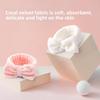 1-20PCS Soft Coral Fleece Headband for Face Washing Makeup Bow Design Hair Hoop Light Beige Yoga Turban for Girls Women