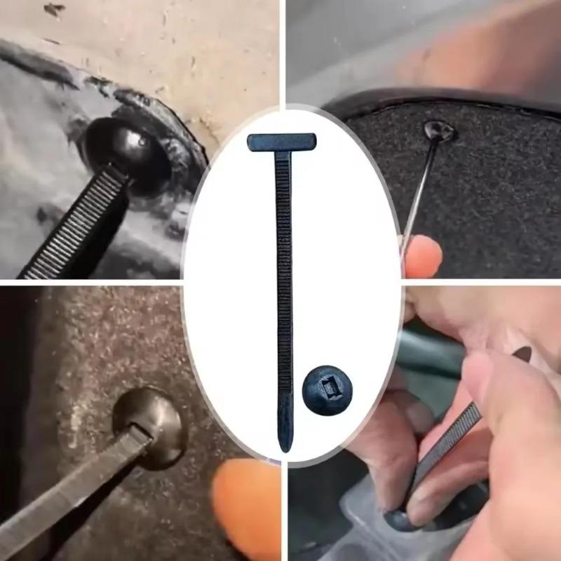 Car Fender Trunk Engine Guard Panel Wire Clips 500/10set Universal Nylon Cable Tie Buckle Auto Fastener Screw Replacement Clip