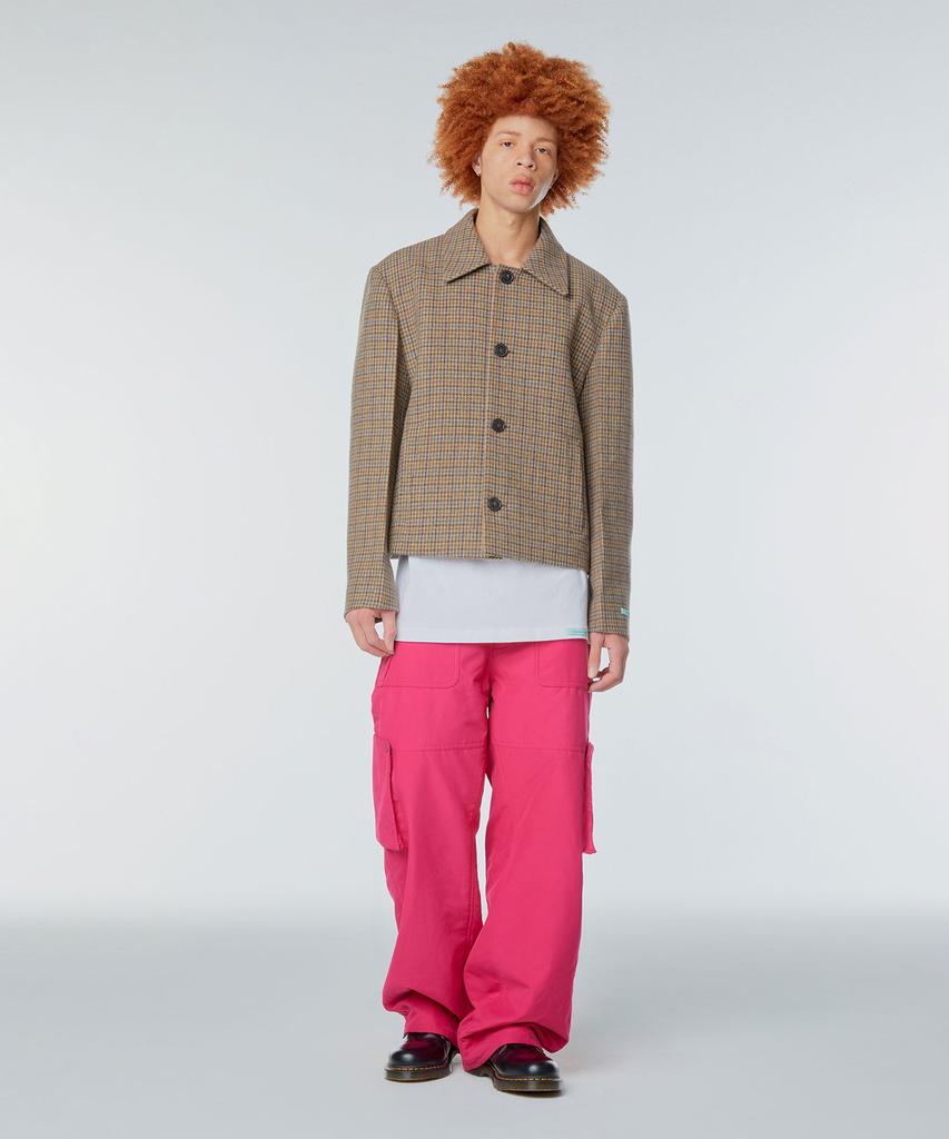 Instantfunk Ms Single Wool Crop Jacket