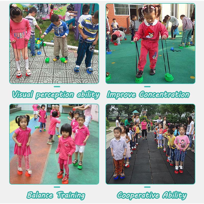 Kids Balan Jump Sensory Integration Training Toys Parish Outdoor Sports Party Social Games Group Activities For 3-6 Year Olds