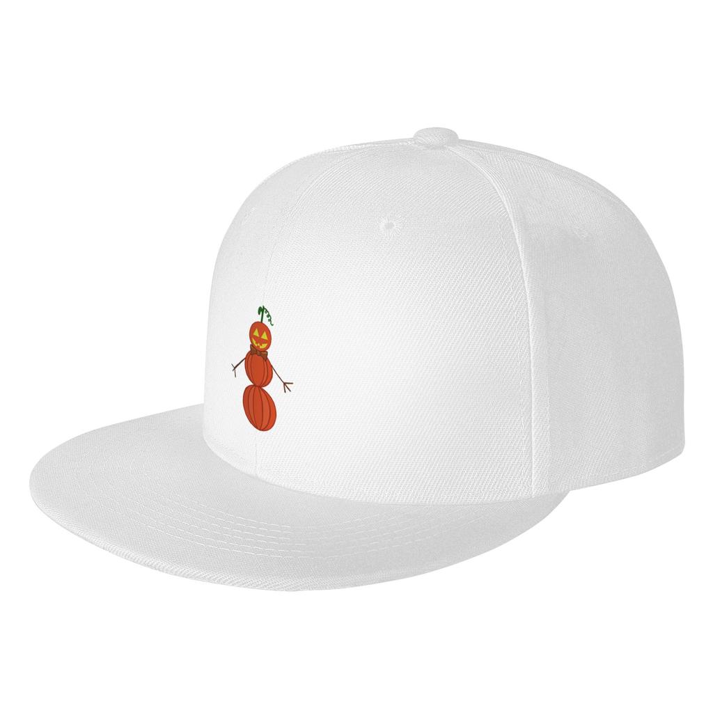 Fashion Pumpkin Unisex Flat Brim Sun Hat Workwear Style Luxury Cap