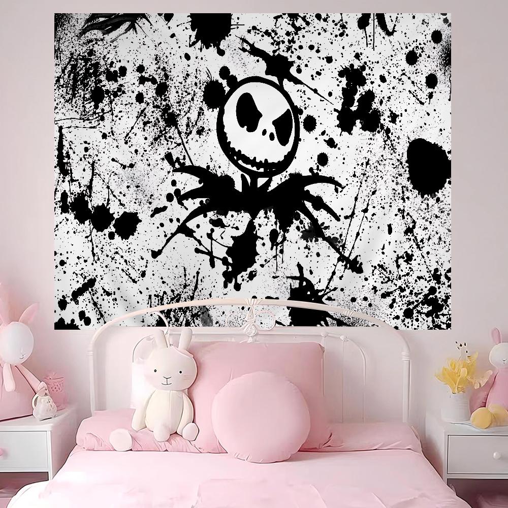 The NNightmare BBefore CChristmas Anime Tapestry Art Science Fiction Room Home Decor Wall Art Decor
