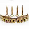 Galvanized Cross Slot Fiberboard Nails, Wall Panel Nails, Hardened Countersunk Self-Tapping Screws, Ordinary High-Strength