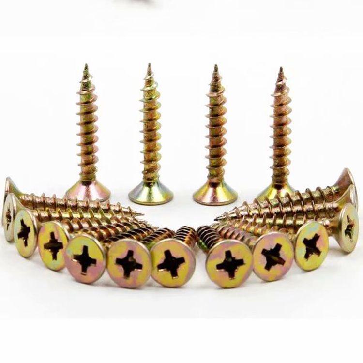 Galvanized Cross Slot Fiberboard Nails, Wall Panel Nails, Hardened Countersunk Self-Tapping Screws, Ordinary High-Strength