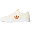 Originals Nizza Trefoil Canvas Slip-Resistant Durable Lightweight Low-Top Skate Shoes Women Sneaker Cream FX9009
