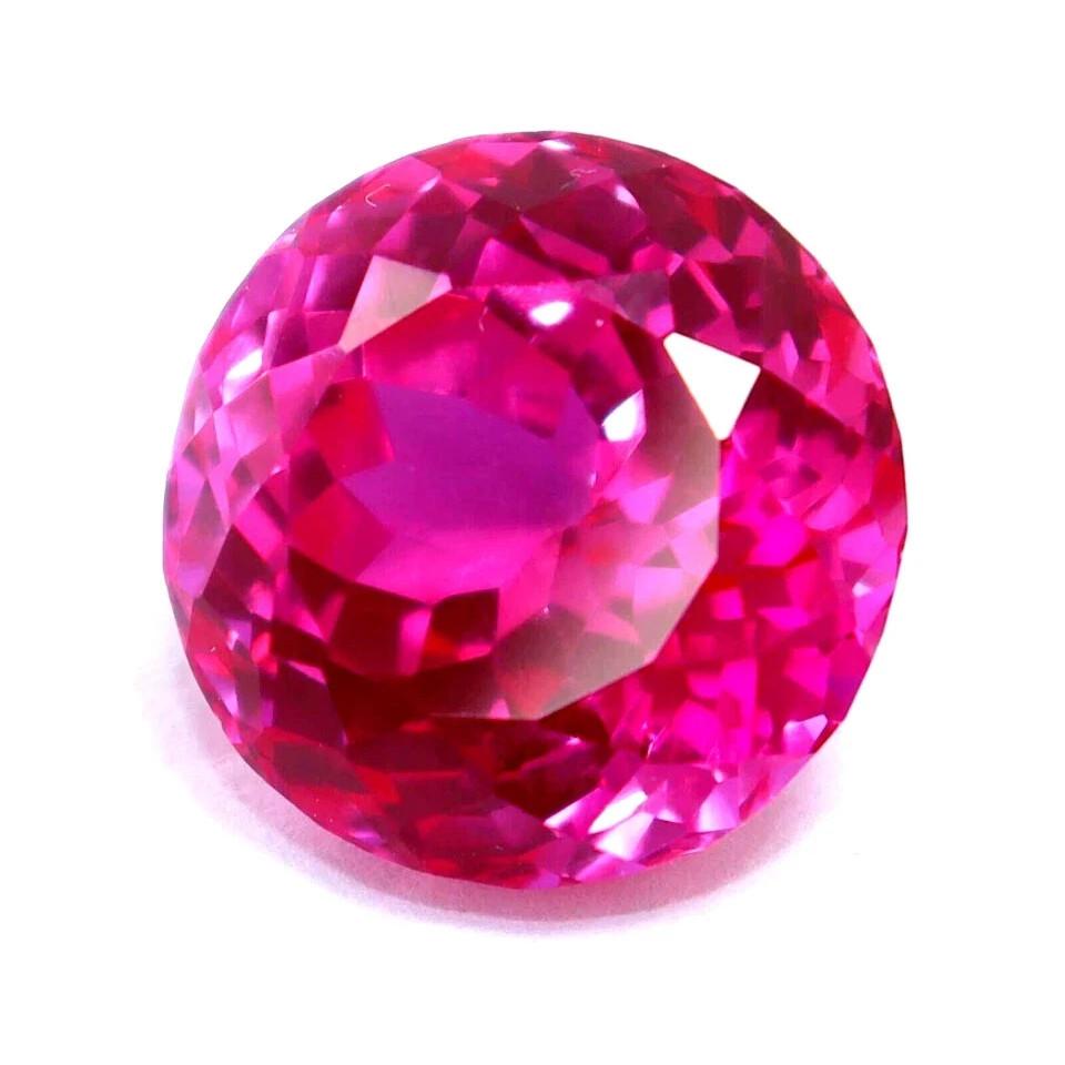 Round Cut Natural Pink Spinel 12+ Ct Beautiful Certified Loose Gemstone
