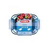 Pyrex - Ensemble De Plats De Cuisson Au Four Pyrex Classic Transparent Verre Borosilicaté (2 Pcs)