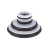 1 Piece Low Noisy Bearing Wheel O Ring Mute Elasticity Rubber Coated 625Z 695Z Roller Wheel Pulley Blackboard Fishing Tool
