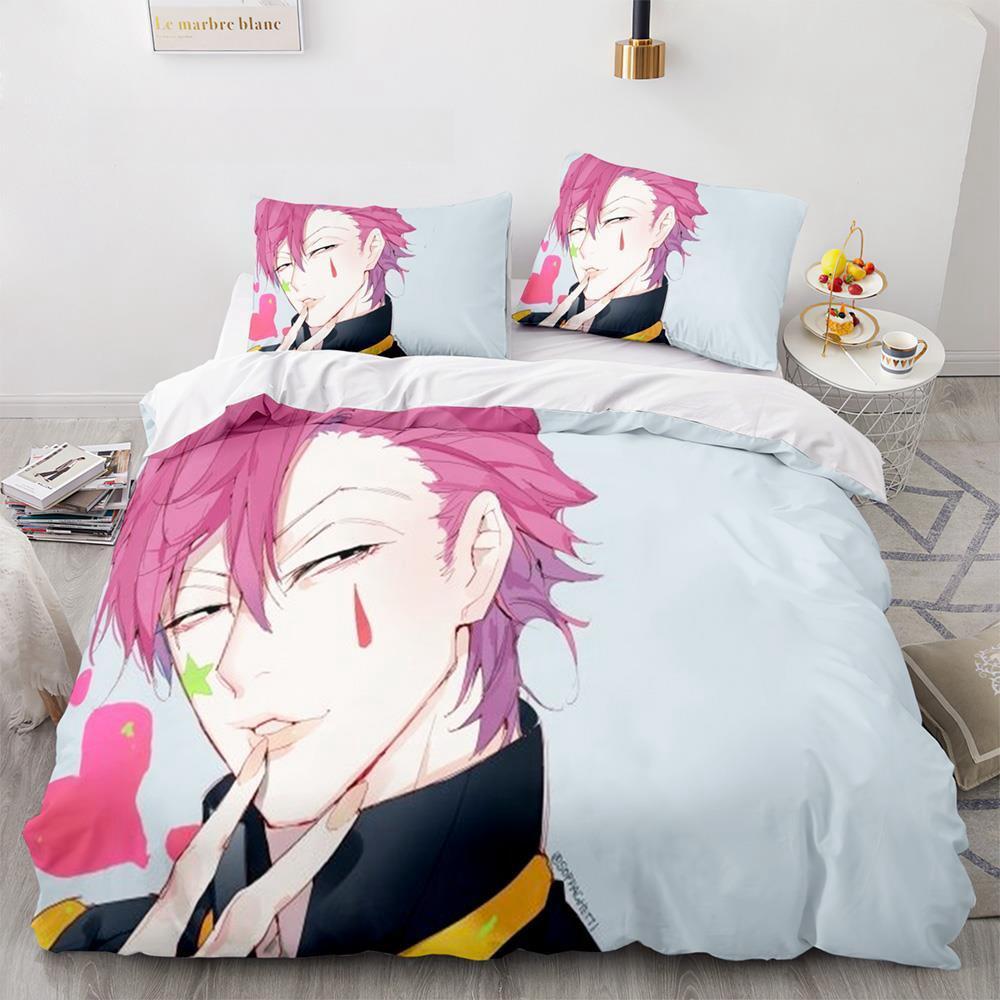 Hunter × Hunter Bedding Set Single Twin Full Queen King Size Bed Set Adult Kid Bedroom Duvet cover Sets 3D Print Anime Bed Sheet