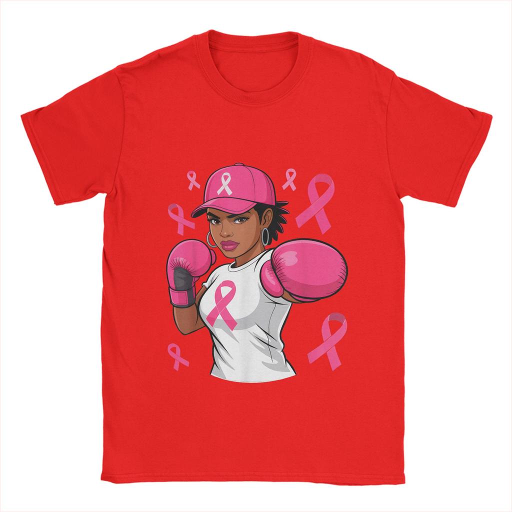 Fight Is Our Fight Breast Cancers  T Shirt Summer  Fashion T-Shirts Men Cotton O Neck Oversize Tees Short Sleeves Tops