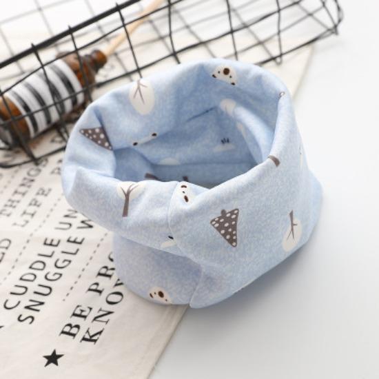 Cotton Baby Girls Boys Scarf Autumn Winter Boys O Ring Scarf Kids Collar Scarf Children Neckerchief Scarves Baby Keep Warm Stuff