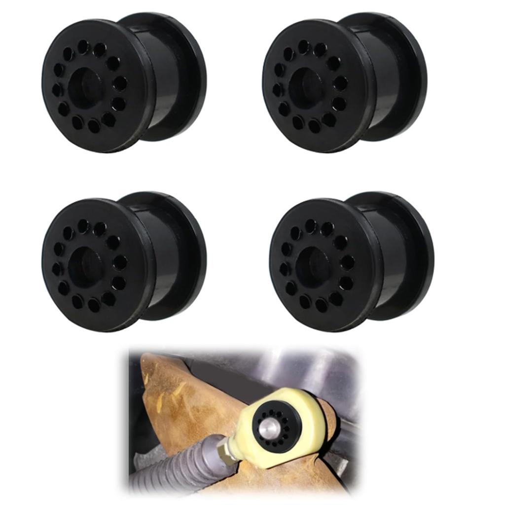 Set of 4 Wear Resistant Shifts Linkage Seals Transmission Shifts Lever Bushings 4S6P7412AA Replacements Suitable for Car