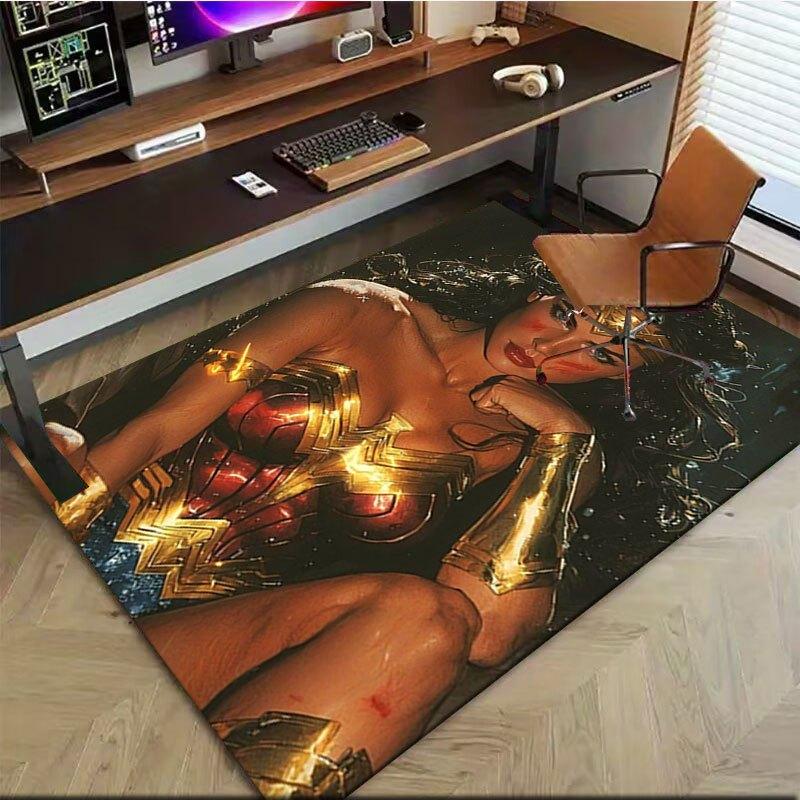 Wonder Woman Costume for Women - Superhero Fancy DressOffice Mat Home Decor Office Rugs LB64