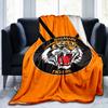 Coperta Wests Tigers Roar Forza E Orgoglio Adatta per Divani, Letti, Uffici E Campeggio - Regalo Perfetto per Halloween Natale