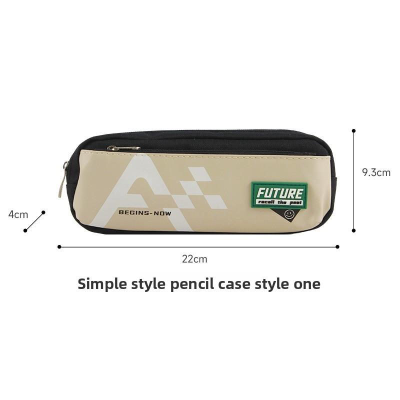 Oxford Cloth Pencil Case Large Capacity Multifunctional Storage Bag For Students And Office Use