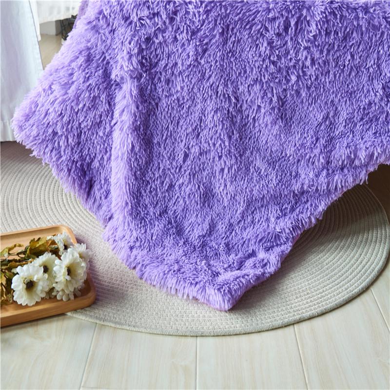 Plush Velvet Double-Layer Blanket for Kids Sofa or Quilt Cover