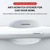 8Pcs Transparent Car Door Handle Bowl Anti Scratch Protective 3D Sticker For Mercedes Benz GLE GLC A B C E Class W176 W246 W205 W213 AMG